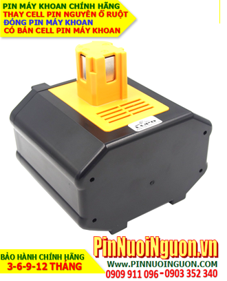 Pin máy khoan Panasonic 24V-3300mAh, thay cells pin/hàng có sẳn - bảo hành 06 tháng